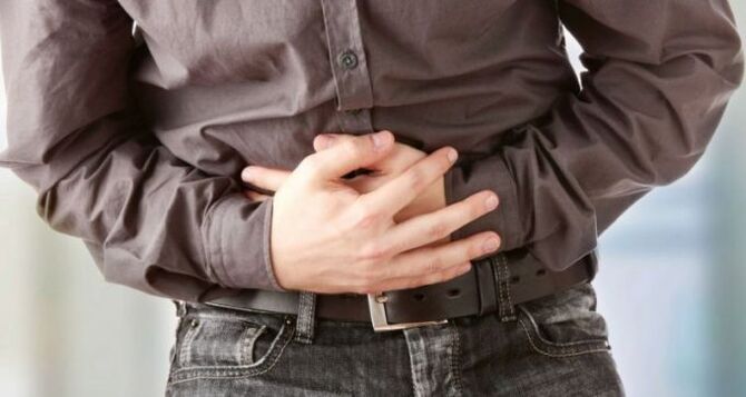 abdominal pain as a symptom of worms