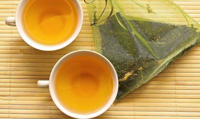 herbal tea for worms in children
