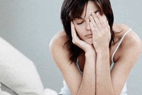 Symptoms of human body infection with parasites