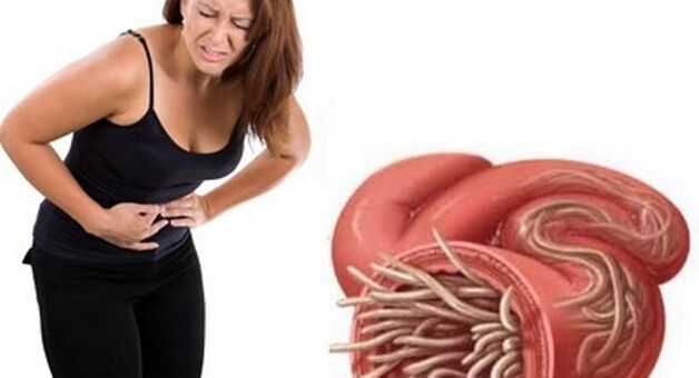 Parasitic invasion symptoms